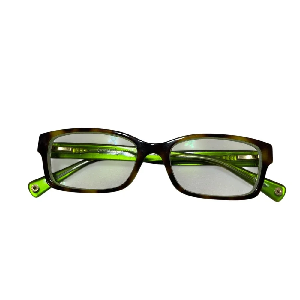 Coach Eyeglass Frames ONLY 50‎ 16 135 5117 Tortoise Green